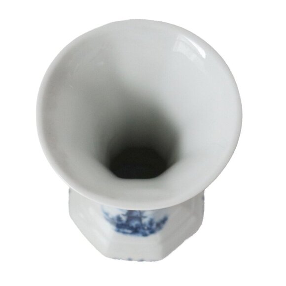 Vintage Delft Blue Vase Holland Delftware - Picture 5 of 7